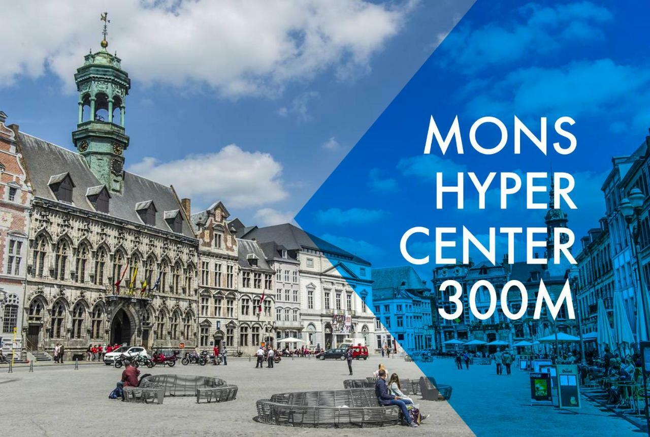 Апартаменты Luxury Apart' Mons City Center With Terrace Экстерьер фото