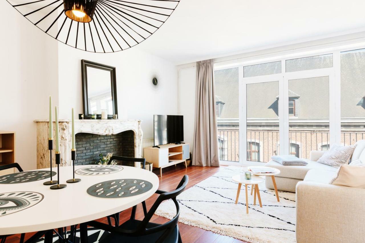 Апартаменты Luxury Apart' Mons City Center With Terrace Экстерьер фото