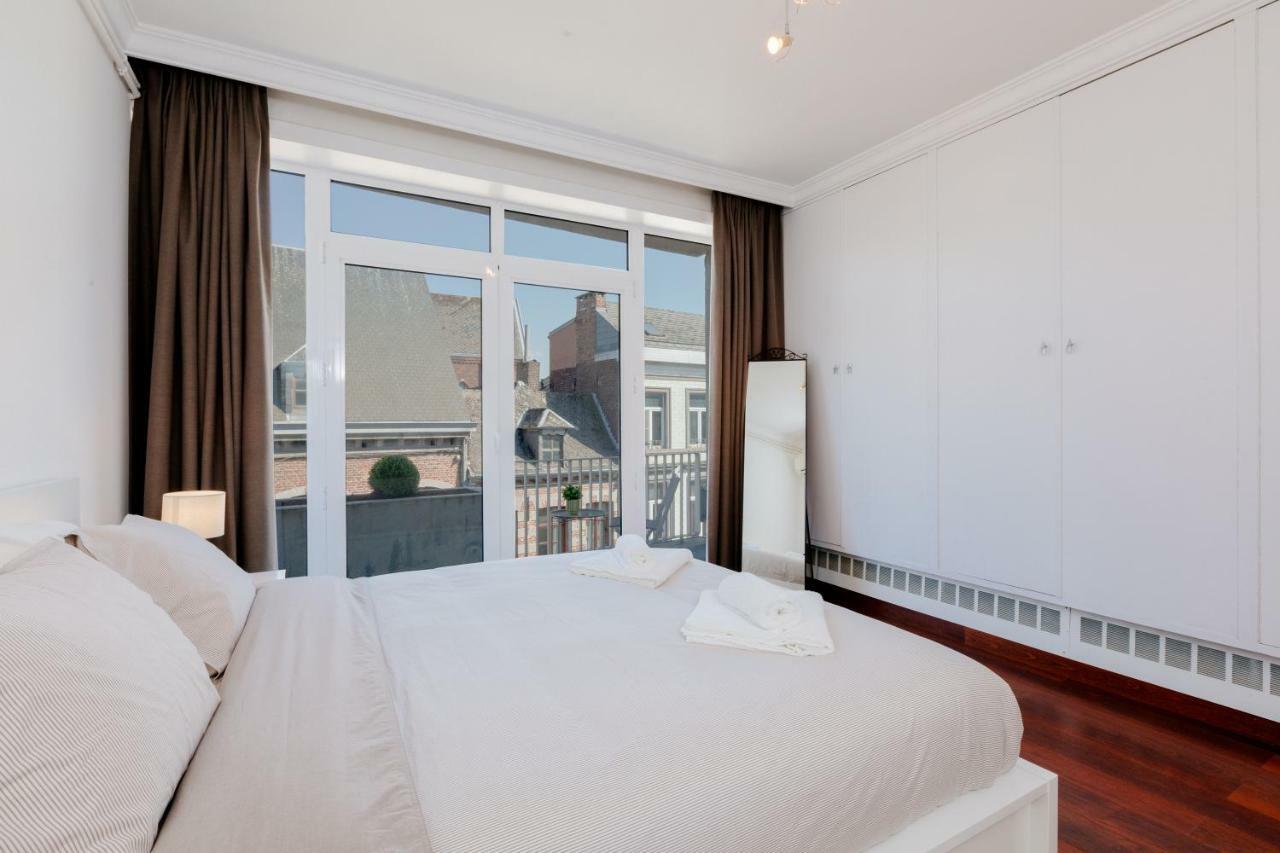 Апартаменты Luxury Apart' Mons City Center With Terrace Экстерьер фото